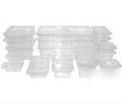 New clear food pan - 1/3 size x 6'' deep