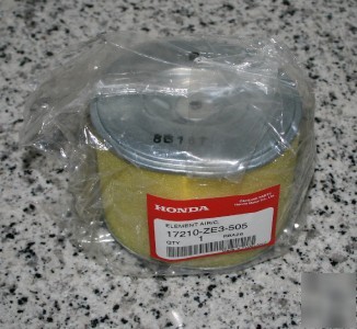 Oem honda 17210-ZE3-505 air filter gx 240 270 GX340 390