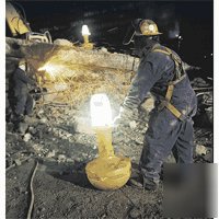Wobble light 500 watts halogen yellow