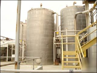 15000 gal stainless steel tank