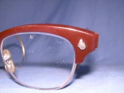 50's vintage american optical safety glasses ao frames