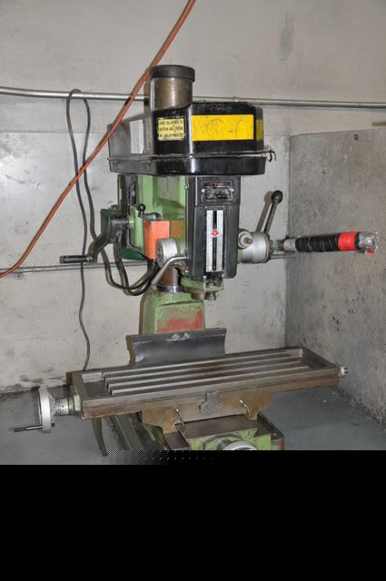Central machinery 2 horse power heavy duty milling/dril
