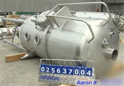 Used- walker stainless flash cooler tank, 1000 gallon,