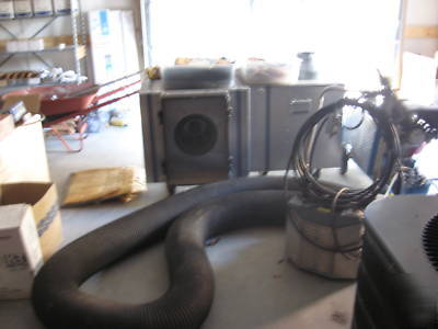 Duct cleaning machine only used for 8 hrs. 