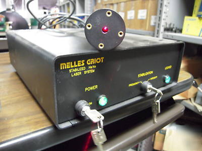 Melles griot 05-stp-901 laser system, helium neon lazer
