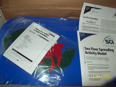 Seafloor spreading model investigation- -science labs