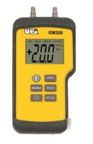 New uei EM201 dual input digital manometer EM200
