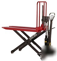 Heavy duty manual hi-rise scissor lifts 3000 lb