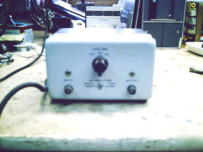 Hp agilent 466A ac amplifier 20/40 db 