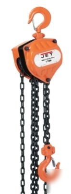 New jet smh-1T-30, 1 ton, hand chain hoist, 30' lift 