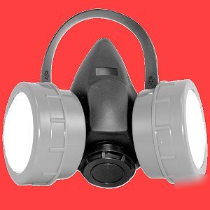 Dual air filter respirator paint safety painting mask