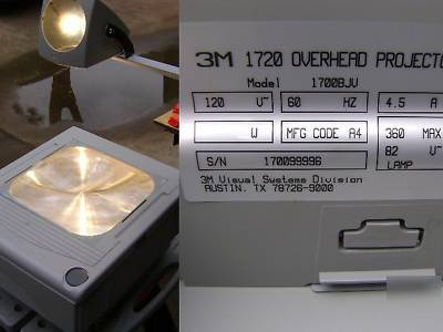 Overhead projector -home school & pattern enlargment 