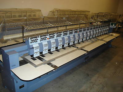 Happy embroidery machine model hmf-L818-48T
