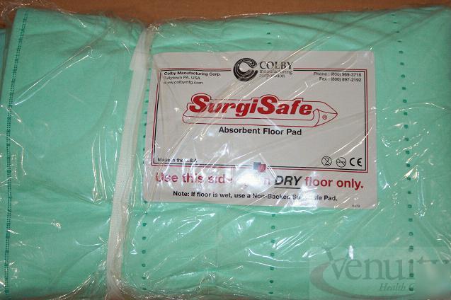 Colby # 82350 surgi-safe absorbent floor pad