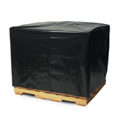Shoplet select 3 mil black pallet covers 48 x 42 x 66