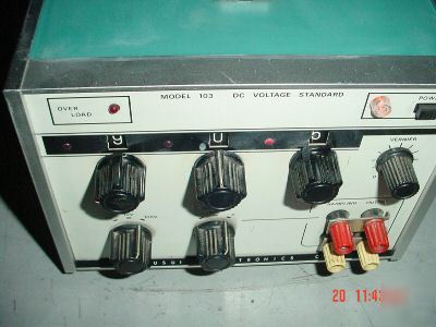 _ kikusui 103 dc voltage calibrator .001V-99.9V