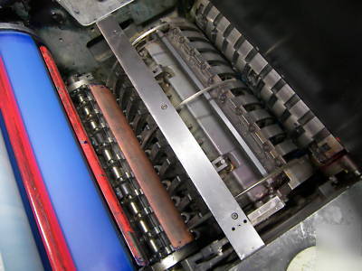 Heidelberg gtofp-52 printing press,1986, 5 color, 