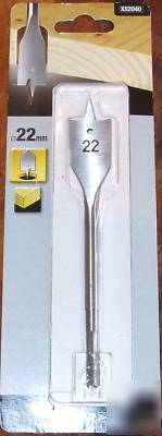22MM wood drill bit hex shank b&d piranha X52040