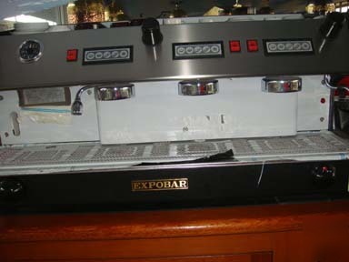 Dolphins offer - three group espresso machine