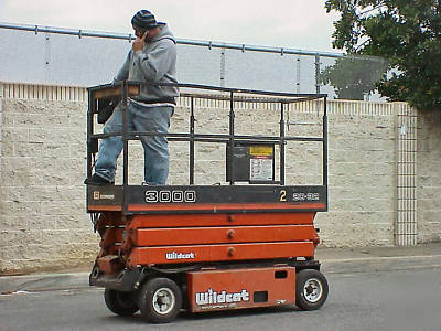Scissor lift scissorlift economy wildcat 20' electric