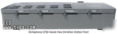 Dictaphone 2750 hands free standard cassette dictator