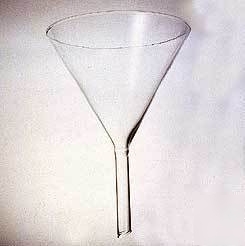 Kimble/kontes kimax funnels, long stem, 60&deg; angle