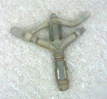 Commercial rainbird no. 40 brass water sprinkler head