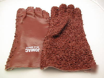 Glove: sewer & drain rough coat finish