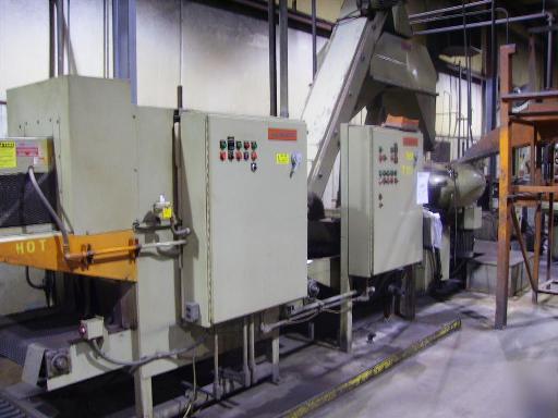 Almco 20CF vibratory finish system, separator, + extras