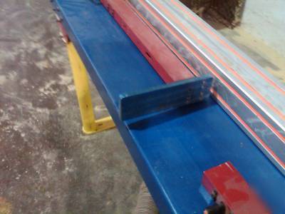 Tigerstop & powermatic cos-18R combo 8' off feed table