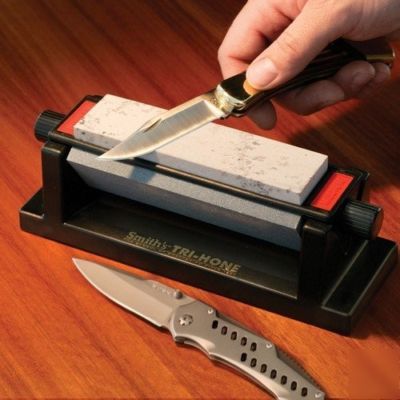Smith's edgesport 3 stone knife sharpener system TRI6