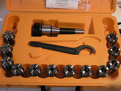 ER32 collet set - 12-piece R8 metric