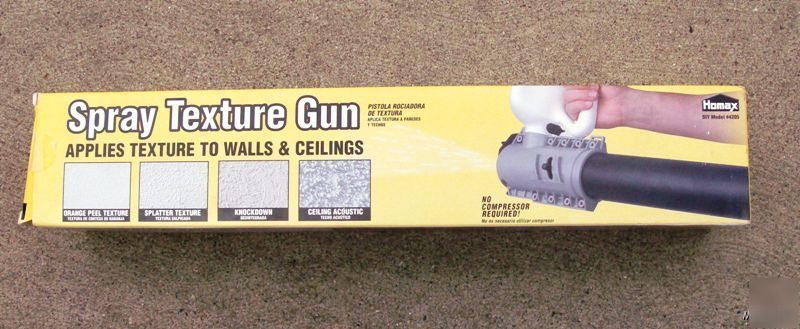 New homax spray texture gun diy 4205 