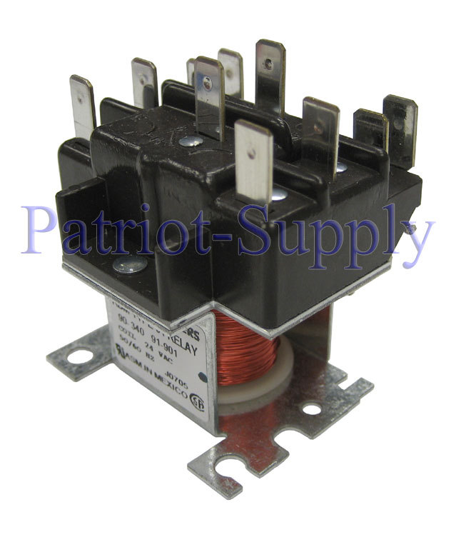 Heil quaker 1056363 2 pole-type 91,24V coil, dpdt