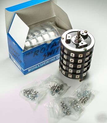 Nkk switches 30 amp power rotary switch PS5N 