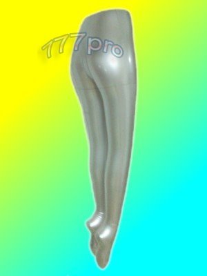 Blow up fashion mannequin display female leg form model