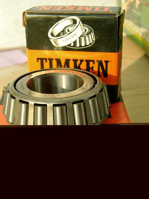 Five timken tapered roller bearings three sizes model t