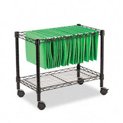 New alera single-tier rolling file cart, 24W x 14D x...