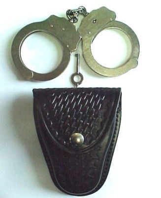 New peerless handcuffs model 500 w/ cuff case