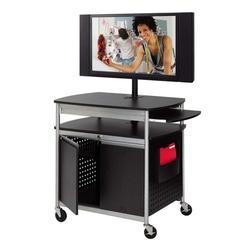 New safco scoot flat panel multimedia display cart