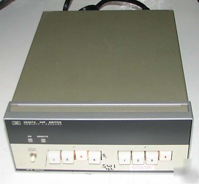 Hp/agilent 59307A vhf waveguide switch hp-ib