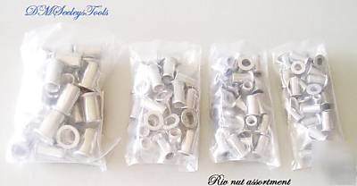 New riv nut rivets 100 assortment free shipping