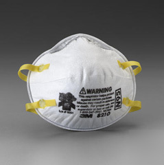 3Mâ„¢ 8210 N95 particulate disposable respirator 40 count
