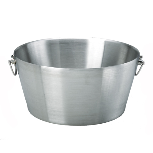 Stainless steel grand party tub 15 in