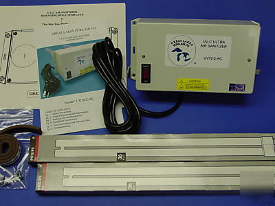 Uv air purifier filter whole house 72W fight allergies