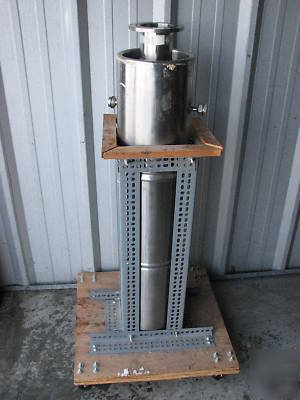 Mve cryostat research double dewar stainless steel
