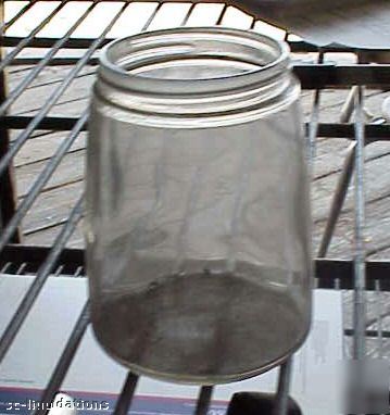 Bx/14 s.b. dispenser inc glass jars, 4