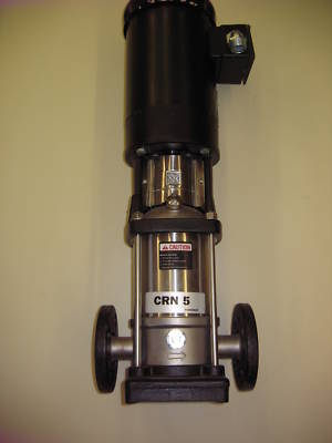 Grundfos CRN5-6 pump k-fgj-g-u-hqqu 30.4 gph 360 psi 3P