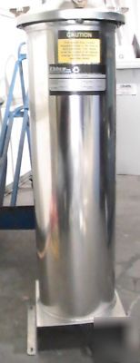 Di water ionizer cylinder stainless ebbco dionized edm