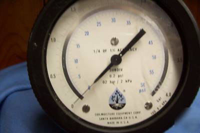 0-60 psi pressure gauge w/ regulator / highly accurate 